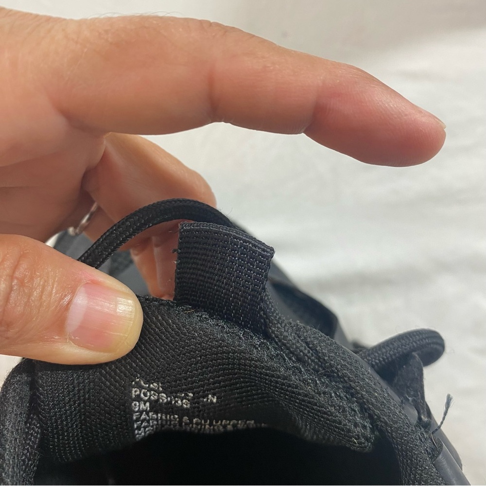 Steve Madden Possess Sneakers Black Lace-Up Sneakers Round toe Mesh upper - Picture 3 of 10
